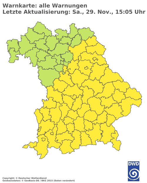 Aktuelle Wetterwarnungen für %region%