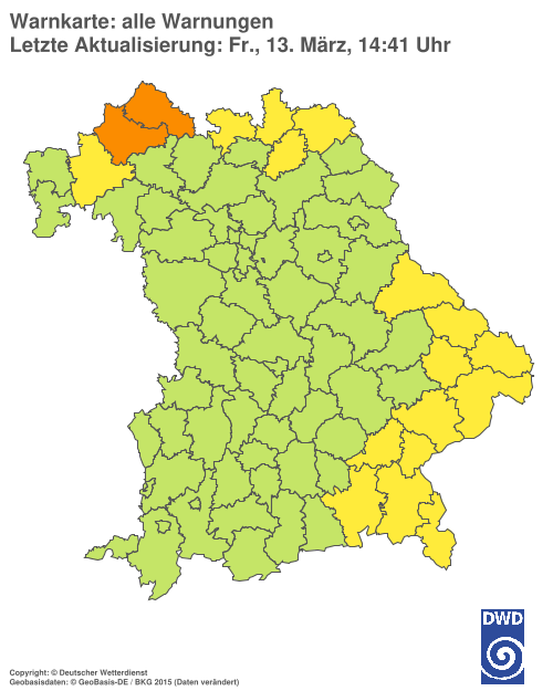 Aktuelle Wetterwarnungen für %region%