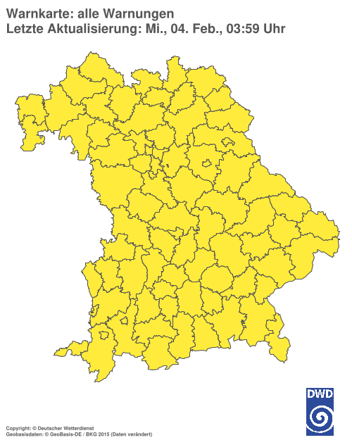 Aktuelle Wetterwarnungen für %region%