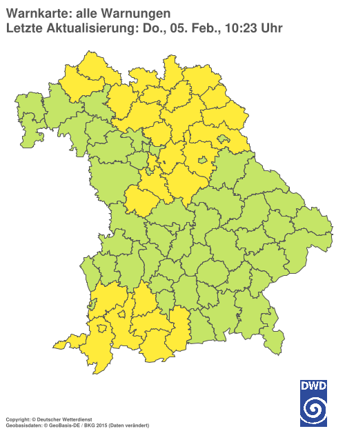 Aktuelle Wetterwarnungen für %region%