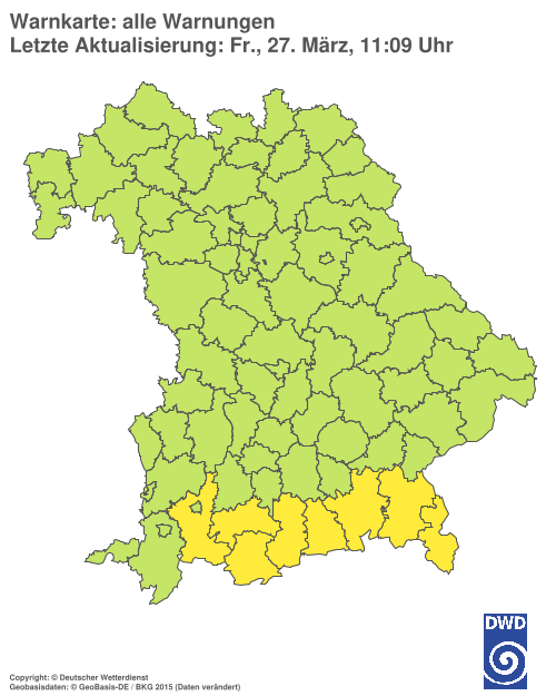 Aktuelle Wetterwarnungen für %region%