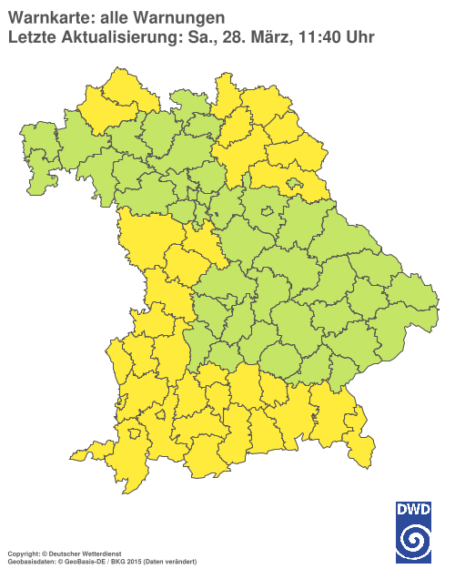 Aktuelle Wetterwarnungen für %region%