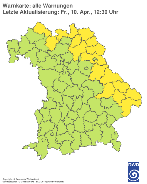Aktuelle Wetterwarnungen für %region%
