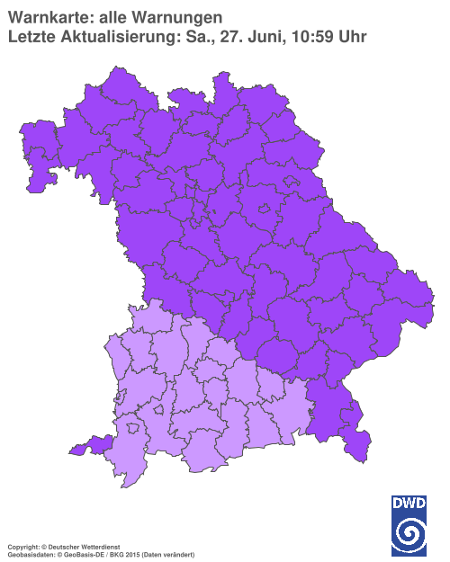 Aktuelle Wetterwarnungen für %region%