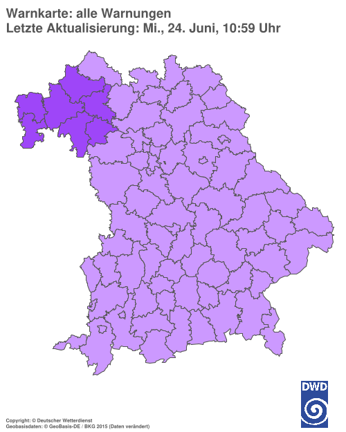 Aktuelle Wetterwarnungen für %region%