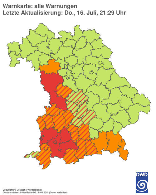 Aktuelle Wetterwarnungen für %region%