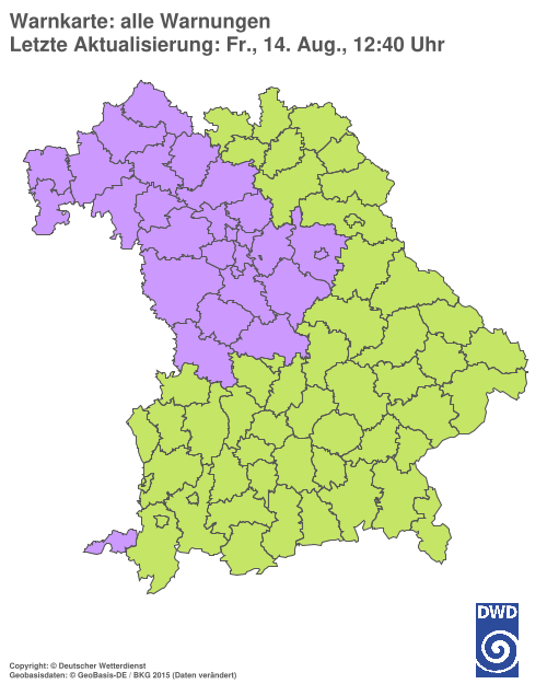 Aktuelle Wetterwarnungen für %region%