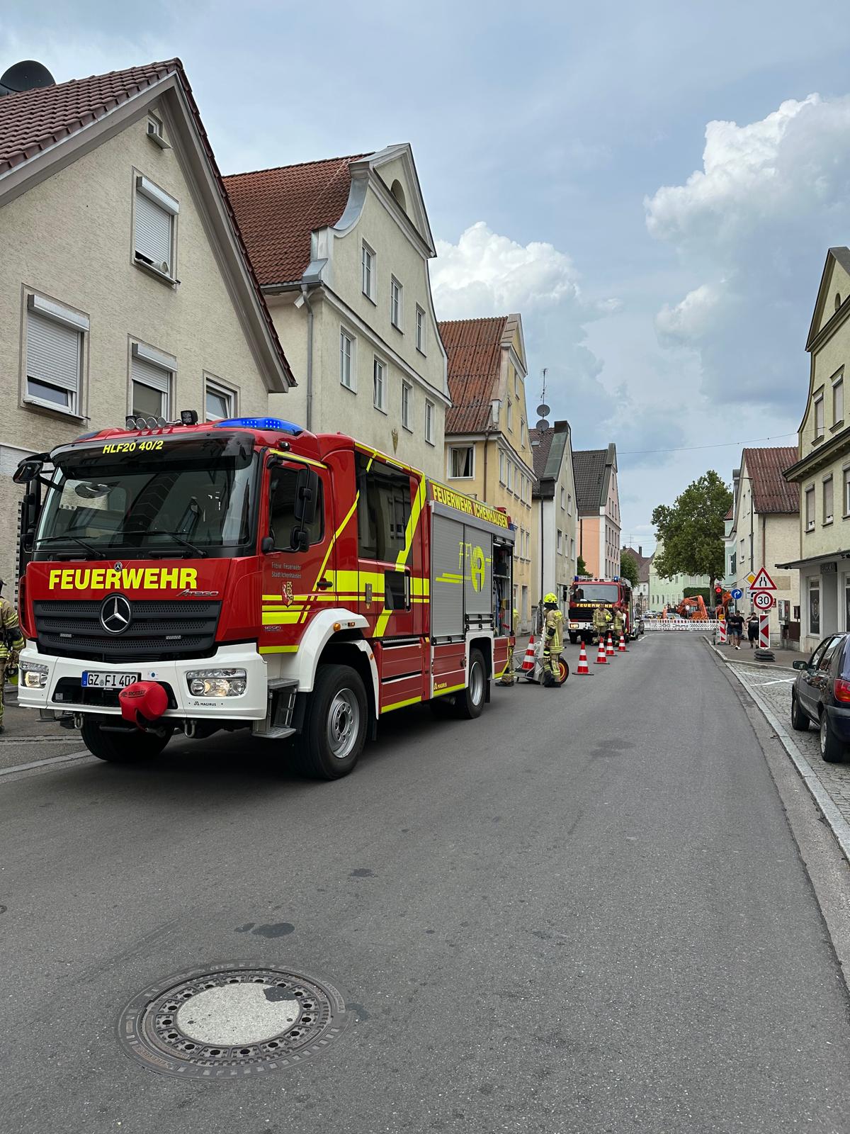 Nr. 85/25 ABC 3 Gasaustritt im Gebäude