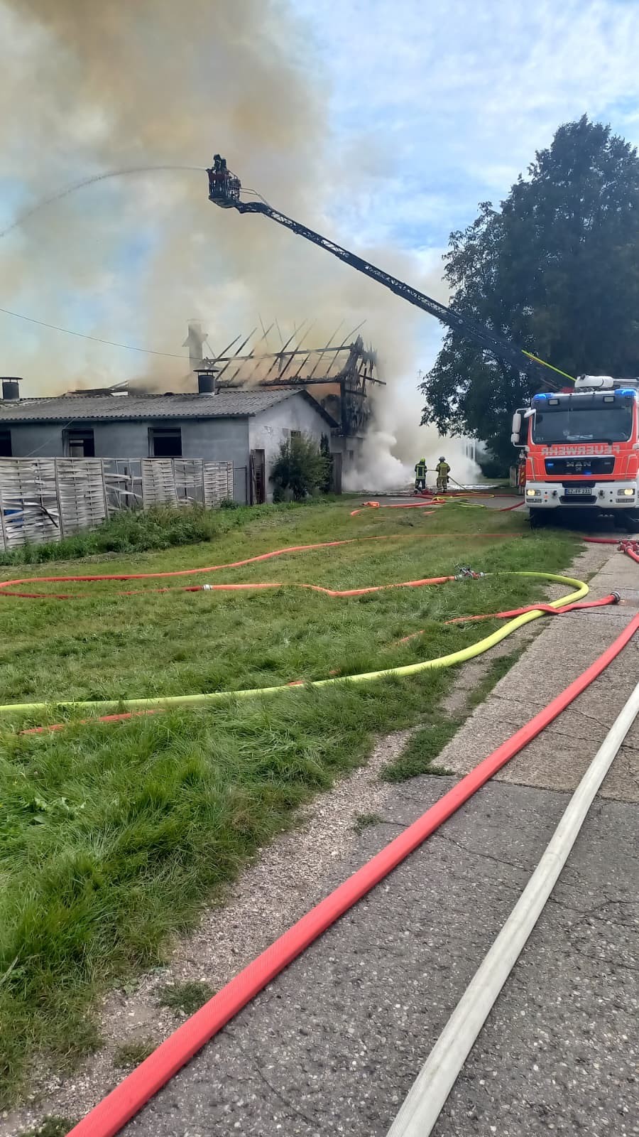 Nr. 88/25 B4 Brand Landwirtschaft